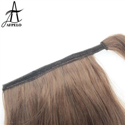 Extensions de queue de cheval en cheveux humains bouclés