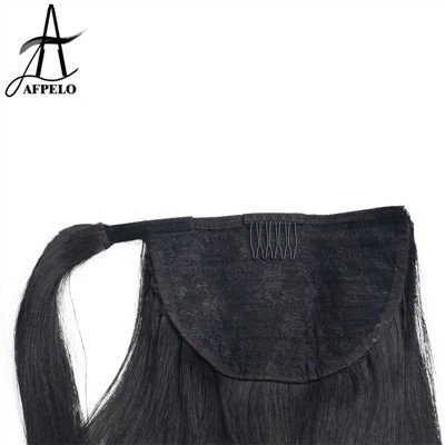 Extension de queue de cheval pour cheveux noirs
