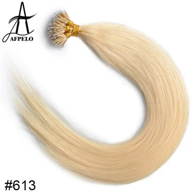 Extensions de cheveux naturelles à nano-anneaux