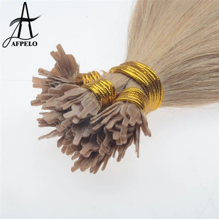 Human Fan Tip Hair Extensions